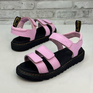 Brand New Dr Martens Klaire Pink PISA LEATHER STRAP SANDALS Sz 7 wmn BLAIRE